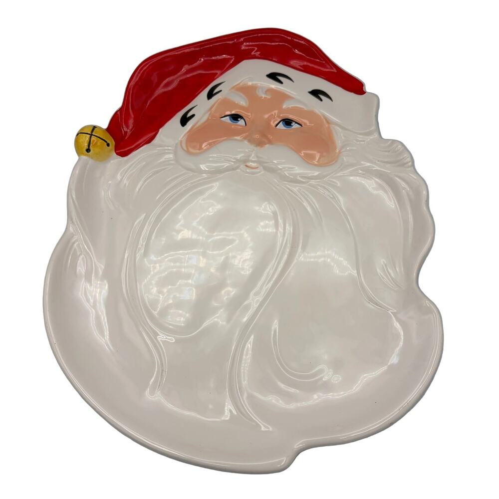 Vintage Avon brand's "Jolly Santa" collection from 1986